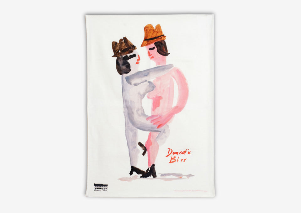 ‘Domestic Bliss’ Tea Towel