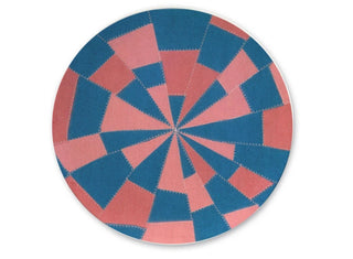 Plate (Pink and Blue)