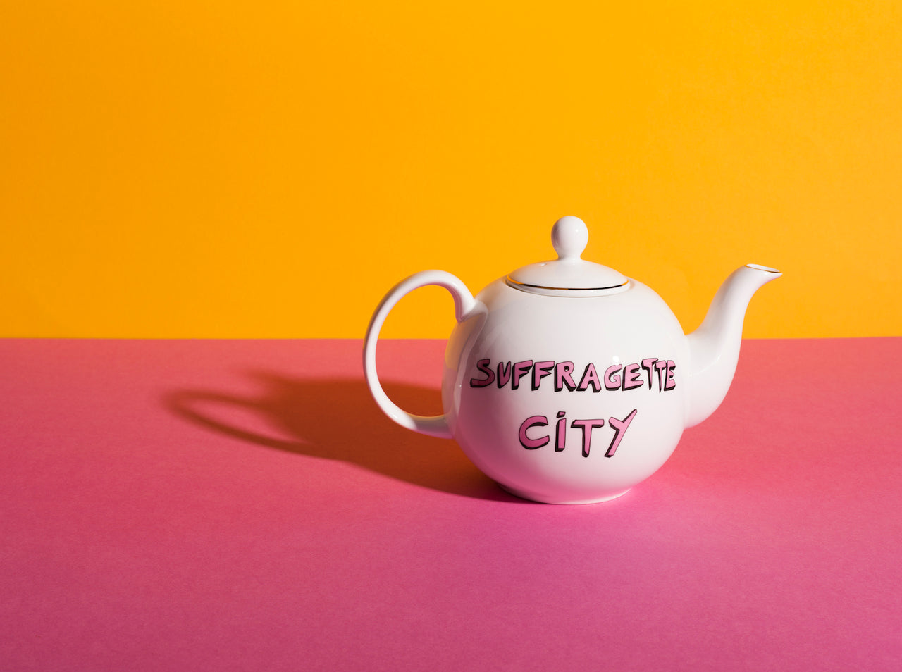 Suffragette City Tea Pot - Plinth