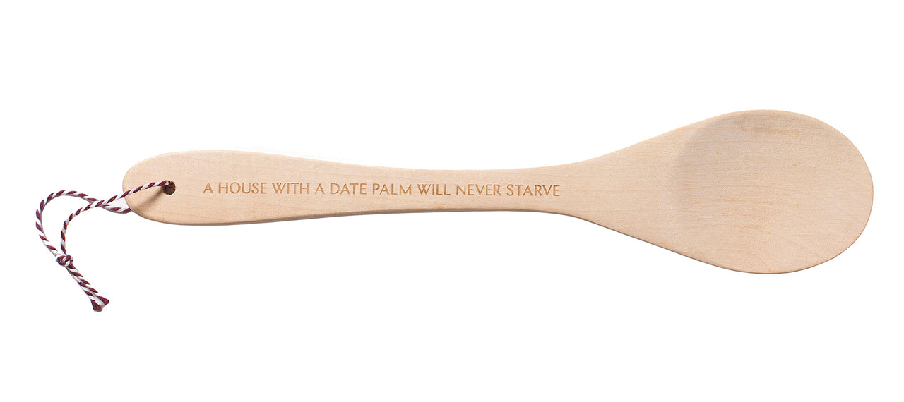 Date Palm Wooden Spoon - Plinth