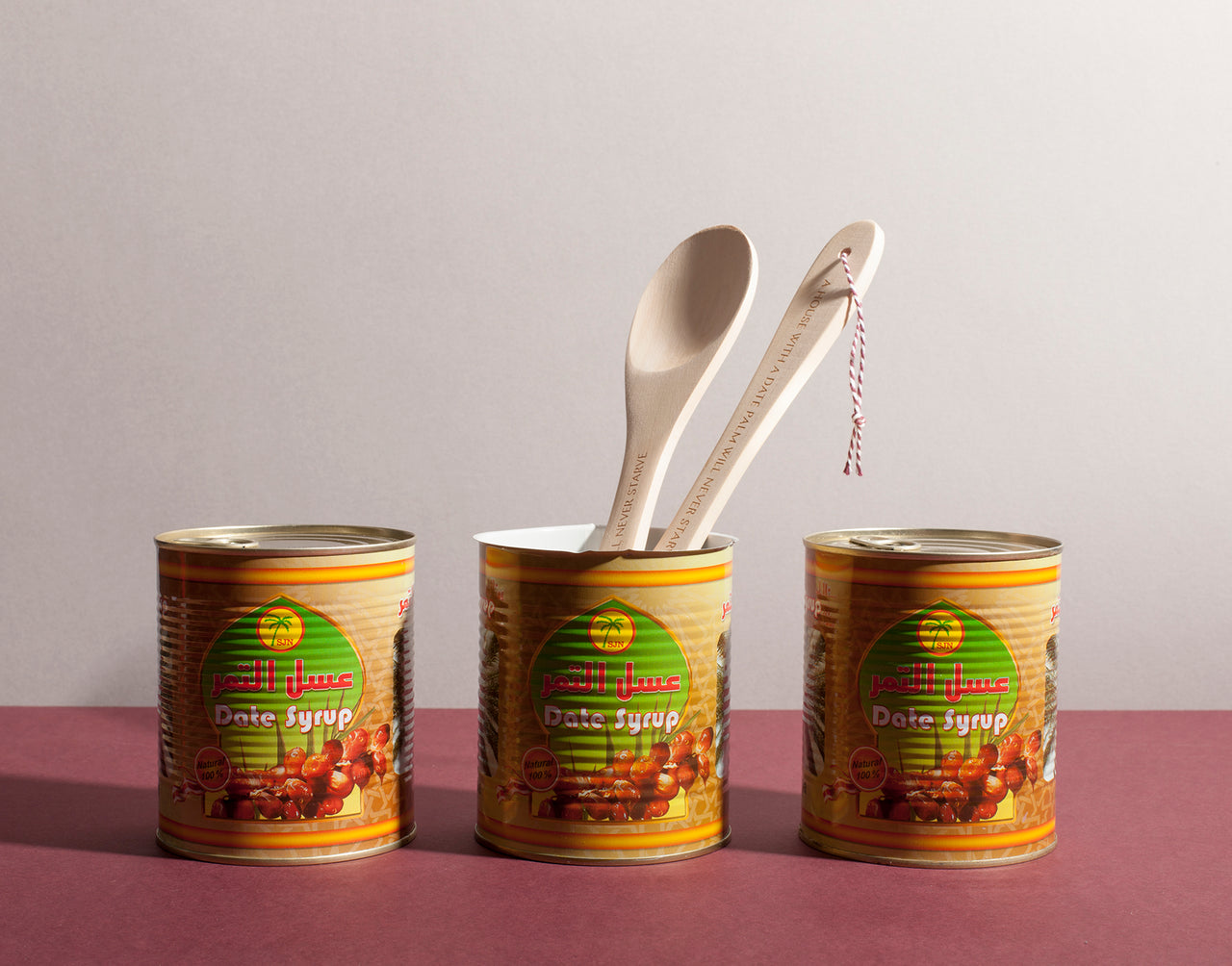 Date Palm Wooden Spoon - Plinth