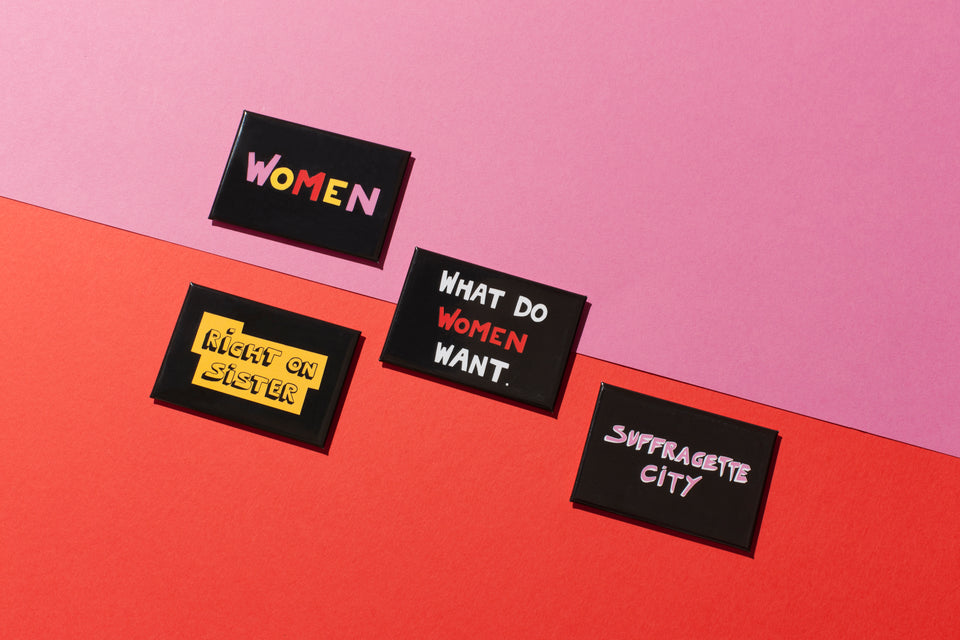 Suffragette City Magnets - Plinth