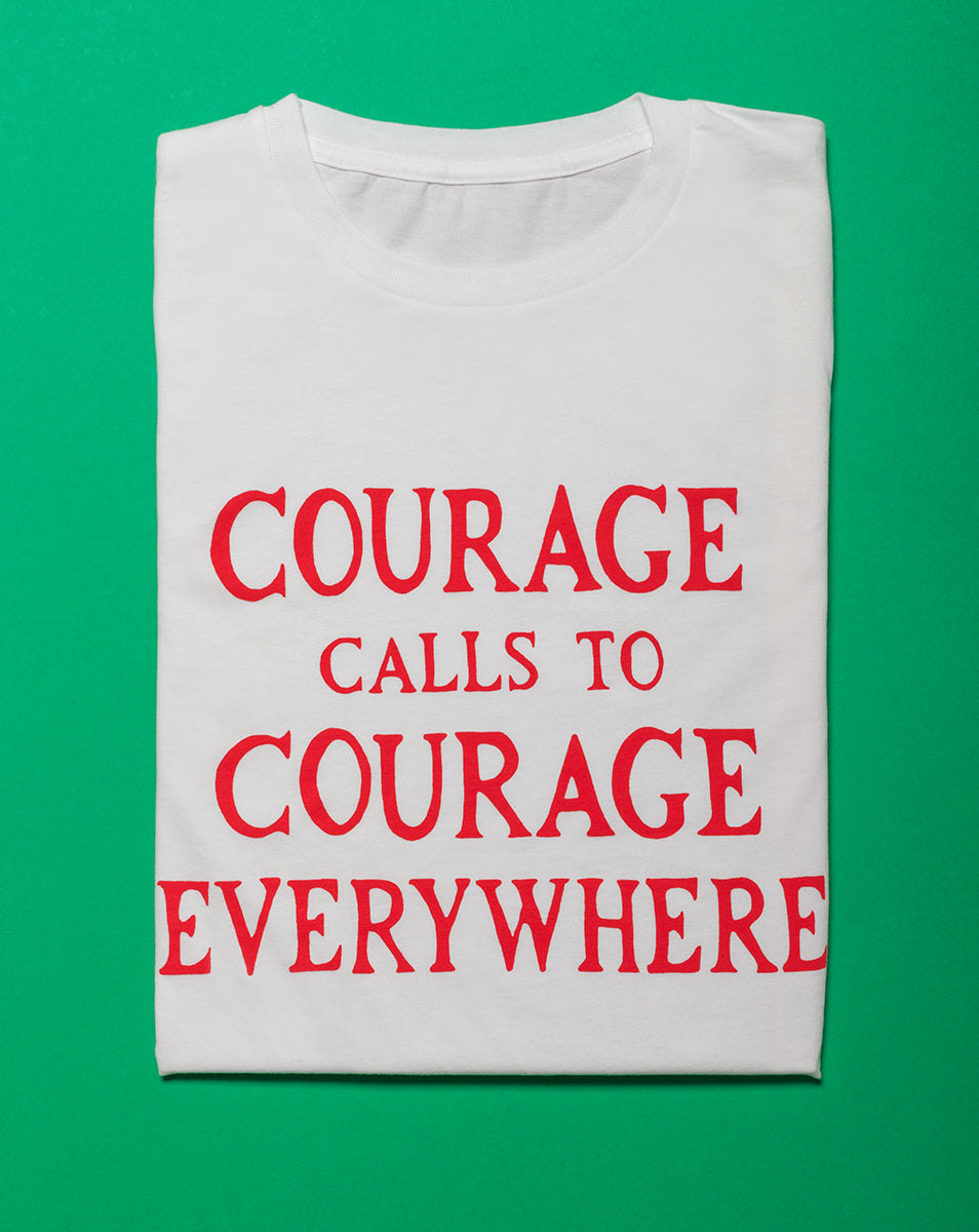 Courage Calls T-Shirt - Plinth