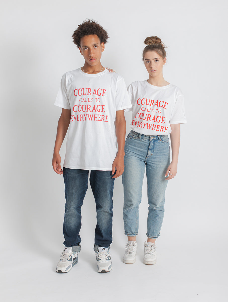 Courage Calls T-Shirt - Plinth