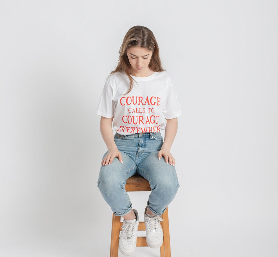 Courage Calls T-Shirt - Plinth