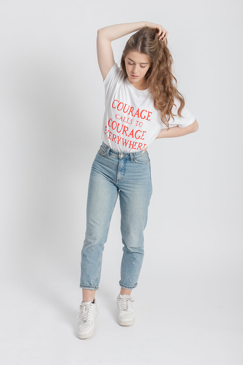 Courage Calls T-Shirt - Plinth